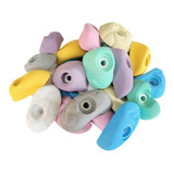 30 Agarras Escalada Infantil/iniciante Cores Tom Pastel