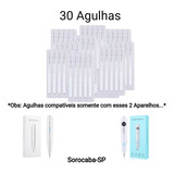 30 Agulhas Descartáveis Para Mini Caneta Ou Mini Freckle Pen