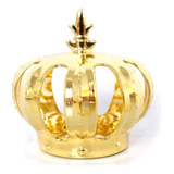 30 Coroa Dourada Realeza Principe Princesa Decoração Mesa