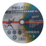 30 Discos Corte Zirconia Fino 9 Pol. Multimaterial Pegatec Cor Azul-aço