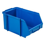 30 Gaveta Plástica Bin N6 Caixa Organizadora Azul