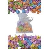 30 Mini Piranhas 1,5x1,5cm Infantil Cor Organza Coração Full