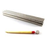 30 Pçs Super Imã Neodímio 5x2mm N35 Potente Suporta 390g