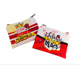 30 Porta Moedas Personalizada Mini Bolsinha Mães Professores