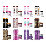 30 Produtos (10 Kits) Shampoo + Condicionador + Mascara