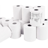 30 Rolos Bobina Térmica 57x30 P/ Impressora Térmica De 57mm