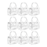 30 Sacola Multi Uso Pvc Com Alça Transparente Bolsa D Praia
