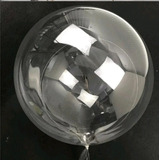 30 Unidades Balão Bubble 18 Polegadas
