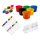 30 Baldes De Pipoca 1 5l 30 Ioiôs 5cm 30 Caixinhas 5x5cm