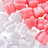 30 Bau Dentinho Caixinha P Extração Dente De Leite Glitter