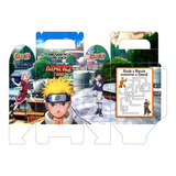 30 Caixinhas Surpresa Personalizadas - Naruto