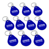 30 Chaveiro Tag Proximidade Rfid 125 Khz Citrox Ppa Cx 7402 Cor Azul