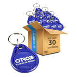 30 Chaveiro Tag Proximidade Rfid 125 Khz Citrox Ppa Cx 7402