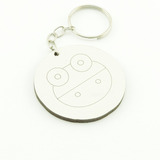 30 Chaveiros Personalizados Mdf Sapinho Inf 0101b
