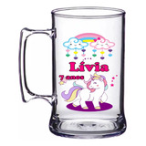 30 Copos Caneca Personalizada Lembrancinha Unicórnio