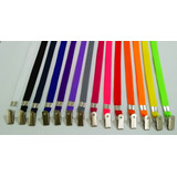 30 Cordões Crachás 12mm X 85cm C Clips Jacarés Fabricante