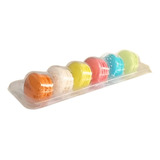 30 Embalagens Para Macarrons 6 Cavidades Modelo Blister