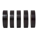 30 Fitas Cortadas E Inteiras Bronzeamento Natural 2m Cor Preto