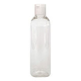 30 Frasco Pet 100ml Cilíndrico Tampa Flip Top Álcool Gel
