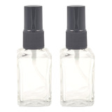 30 Frascos 30ml Vidro Quadrado Perfume Com Válvula Spray