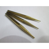 30 Fresa Broca Cônica 3mm Diamantada Dremel Micro Retifica