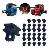 30 Grampos Presilha Rodízio Desliz Trilho Cortina Scania 124