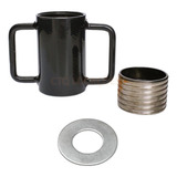 30 Kit Com Caneca Com Rosca Para Tubo Dn 50 8 Mm E Arruela
