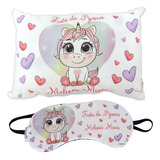 30 Mascara Para Dormir Almofada 30 X 20 Cm Personalizados