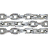 30 Metros De Corrente Galvanizada 8mm Calibrada Din 766