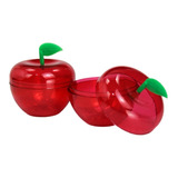30 Mini Maçã Acrílica Kit Festa Branca Neve Lembrancinha