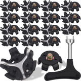 30 Peças Golf Spikes Golf Shoe Spikes Substituições Conjunto