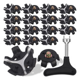 30 Peças Golf Spikes Golf Shoe Spikes Substituições Conjunto