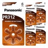 30 Pilhas Baterias 312 Auditiva Panasonic