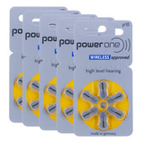 30 Pilhas Baterias P 10 Pr70 Aparelho Auditivo Power One