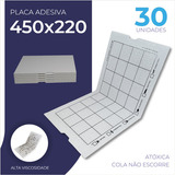 30 Placas Adesiva Refil 450x220 Pega
