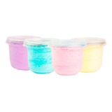 30 Potes De Algodão Doce 15gr Algodão cia Para Personalizar