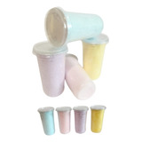 30 Potes De Algodão Doce 25gr Algodão cia Para Personalizar