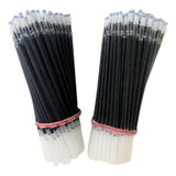 30 Recargas Refil Preto Caneta Kawaii Agulha Atacado Carga