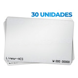 30 Un Cartão Proximidade Rfid 125khz Linear Controle Acesso