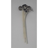 30 Uni Pavio P Velas Decorativas De Parafina 9 Cm Altura
