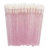 300 Aplicador Pincel Descartável Gloss Batom Limpeza Cílios