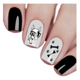 300 Adesivos Unha Pelicula Artesanal Top Nail Art Mão Brinde