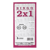 300 Cartelas De Bingo 2 X