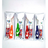 300 Kits Dental Infantil C Creme Escova Fio E Estojo
