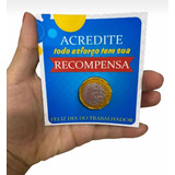 300 Mimos Dia Do Trabalhador Card Com Moeda De Chocolate