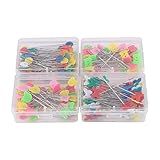 300 Peças De Alfinetes De Cabeça De Flor Gravata Borboleta Cabeça De Botão Patchwork Pinos De Estofamento De Cabeça Plana Fina Pinos De Costura Decorativos Ferramenta DIY Para Entusiastas De Bricolagem Artesanato Animal 1 