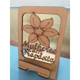 300 Porta Celular Mdf Personalizado Com Sua Logo Gravada