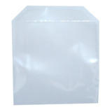3000 Envelopes De Plástico Transparente Liso Saquinho Para Embalar Mídia Cd dvd Saco Com Aba E Sem Cola 12 5x12 5cm
