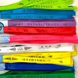 3000 Fitinhas Personalizadas Pulseira De Amarrar Intenções