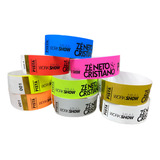 3000 Pulseiras De Identificação Personalizada Premium